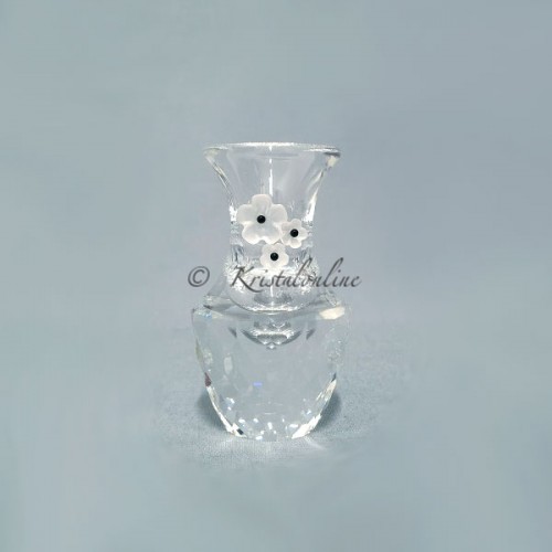 Swarovski Crystal | Silver Crystal | Exquisite Details | Vase - Bud | 